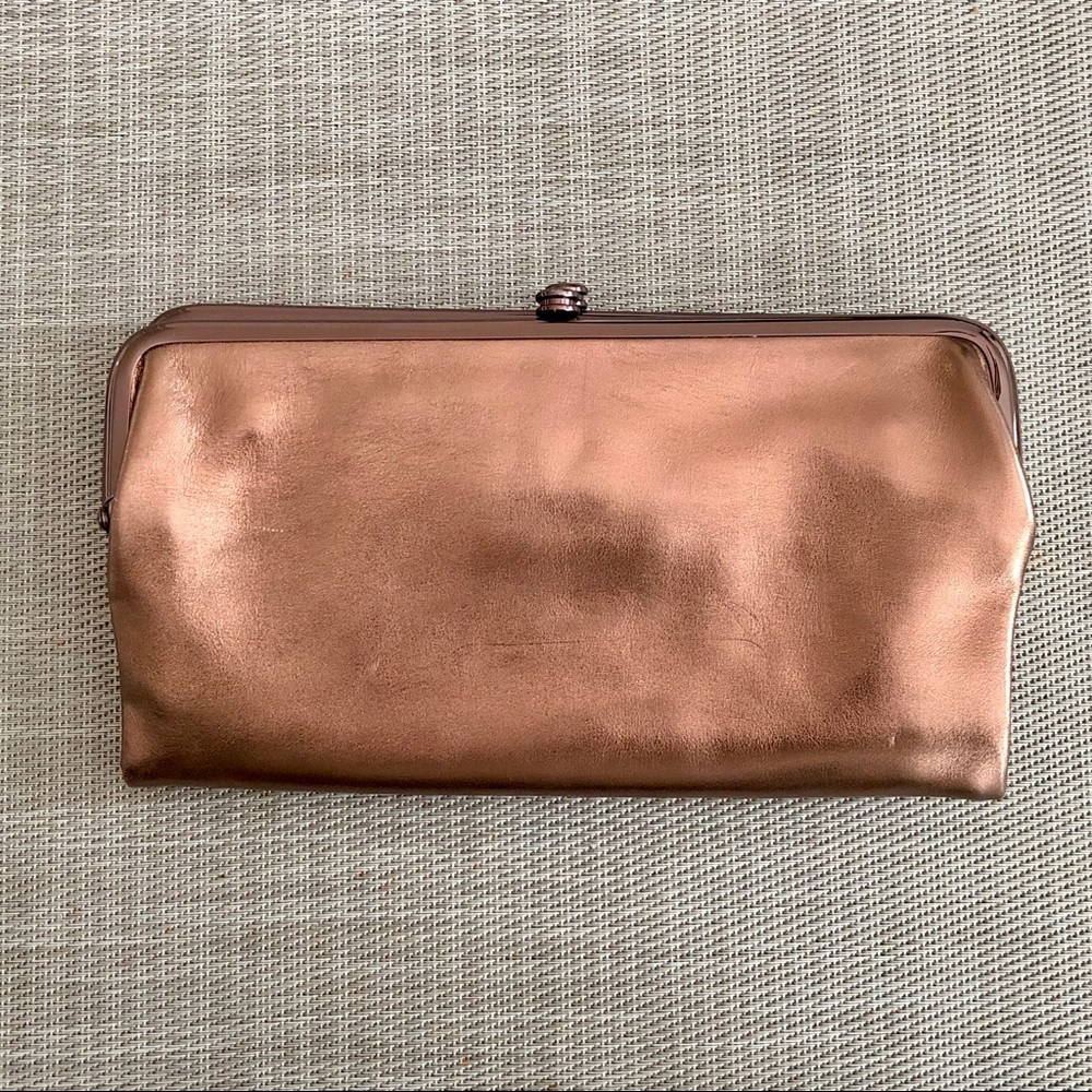 Hobo Lauren Wallet - Metallic Bronze